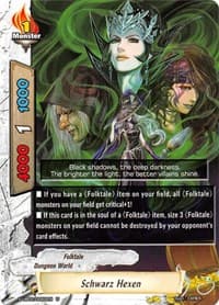 Schwarz Hexen - S-UB02: Miracle Fighters ~Miko & Mel~ - Future Card BuddyFight card