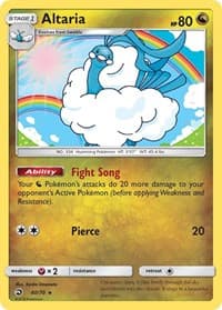 Altaria - Dragon Majesty - Pokemon card
