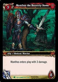Manthos the Recently Sewn - Fires of Outland - WoW card