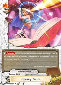 Temptating Tanzer - S-UB02: Miracle Fighters ~Miko & Mel~ - Future Card BuddyFight card