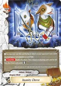 Insanity Chevre - S-UB02: Miracle Fighters ~Miko & Mel~ - Future Card BuddyFight card