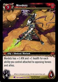 Mordotz - Fires of Outland - WoW card