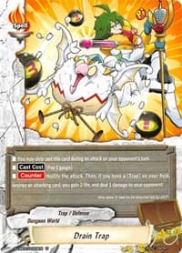 Drain Trap - S-UB02: Miracle Fighters ~Miko & Mel~ - Future Card BuddyFight card