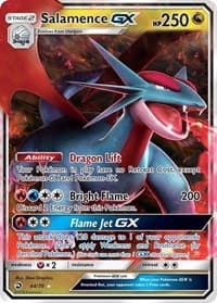 Salamence GX - Dragon Majesty - Pokemon card