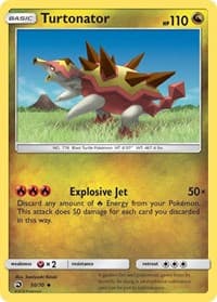 Turtonator - Dragon Majesty - Pokemon card