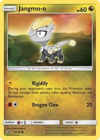 Jangmo-o - Dragon Majesty - Pokemon card