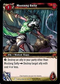 Mustang Sally - Fires of Outland - WoW card
