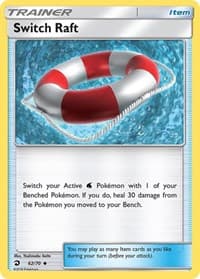 Switch Raft - Dragon Majesty - Pokemon card