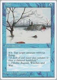 Flood - Fourth Edition - Magic: The Gathering card