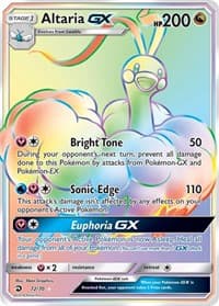 Altaria GX (Secret) - Dragon Majesty - Pokemon card