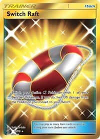 Switch Raft (Secret) - Dragon Majesty - Pokemon card