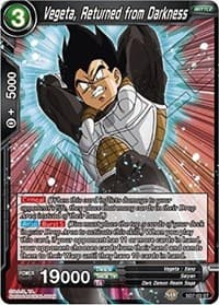 Vegeta, Returned from Darkness - Miraculous Revival - Dragon Ball Super: Masters card