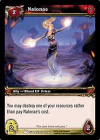 Nalonae - Fires of Outland - WoW card