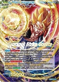 Gogeta // Knockout Strike Gogeta - Miraculous Revival - Dragon Ball Super: Masters card