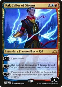 Ral, Caller of Storms - Guilds of Ravnica - Magic: The Gathering card