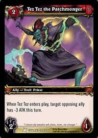 Tez Tez the Patchmonger - Fires of Outland - WoW card