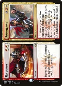 Response // Resurgence - Guilds of Ravnica - Magic: The Gathering card