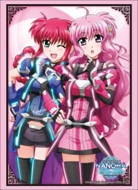 Bushiroad Sleeve Collection HG Vol.1573: Magical Girl Lyrical Nanoha Reflection - Amitie & Kyrie (60-Pack) - Bushiroad Card Sleeves - Card Sleeves card