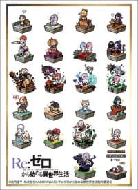 Bushiroad Sleeve Collection HG Vol.1614: Re:ZERO - Dot Picture (60-Pack) - Bushiroad Card Sleeves - Card Sleeves card