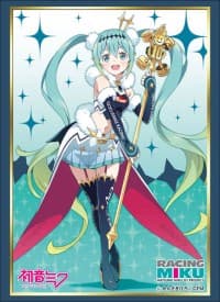 Bushiroad Sleeve Collection HG Vol.1617: Vocaloid - Racing Miku Ver.2018 (60-Pack) - Bushiroad Card Sleeves - Card Sleeves card