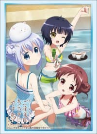 Bushiroad Sleeve Collection HG Vol.1638: Is the Order a Rabbit? -Dear My Sister- - Chimame Corps Swimsuit Version (60-Pack) - Bushiroad Card Sleeves - Card Sleeves card