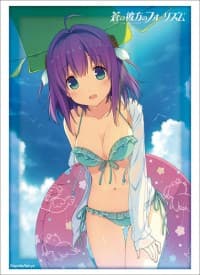 Bushiroad Sleeve Collection HG Vol.1655: Ao no Kanata no Four Rhythm - Rika Ichinose (Swimsuit Ver.) (60-Pack) - Bushiroad Card Sleeves - Card Sleeves card
