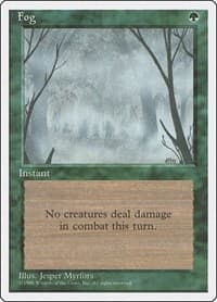 Fog - Fourth Edition - Magic: The Gathering card