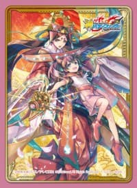 Buddyfight Sleeve Collection Vol.49: Future Card Buddyfight - Miko Mikono & Electrodeity of Light, Amaterasu (55-Pack) - Bushiroad Card Sleeves - Card Sleeves card