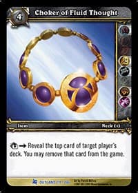 Choker of Fluid Thought - Fires of Outland - WoW card