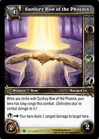 Sunfury Bow of the Phoenix - Fires of Outland - WoW card