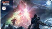 Magic Grand Prix 2016 Playmat: Guangzhou (Version 1) - The Gatewatch fighting Emrakul - Magic Promotional Playmats - Playmats card