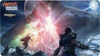 Magic Grand Prix 2016 Playmat: Indianapolis - The Gatewatch fighting Emrakul - Magic Promotional Playmats - Playmats card