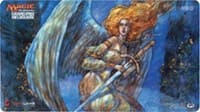 Magic Grand Prix 2016 Playmat: Melbourne (Version 1) - Serra Angel - Magic Promotional Playmats - Playmats card