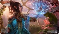 Magic Grand Prix 2016 Playmat: Santiago - Rashmi, Eternities Crafter - Magic Promotional Playmats - Playmats card