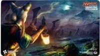 Magic Grand Prix 2016 Playmat: Stockholm - Tamiyo watching Emrakul, the Promised End - Magic Promotional Playmats - Playmats card