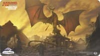 Magic Grand Prix 2017 Playmat: Denver - Nicol Bolas Concept Art - Magic Promotional Playmats - Playmats card