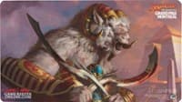 Magic Grand Prix 2017 Playmat: Montreal (Version 1) - Bloodrage Brawler - Magic Promotional Playmats - Playmats card