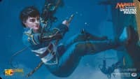 Magic Grand Prix 2017 Playmat: Phoenix - Daring Saboteur - Magic Promotional Playmats - Playmats card