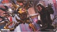 Magic Grand Prix 2017 Playmat: Shizuoka - Tezzeret's Touch - Magic Promotional Playmats - Playmats card