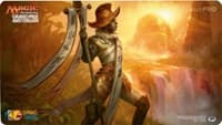 Magic Grand Prix 2018 Playmat: Amsterdam (Version 2) - Martyr of Dusk - Magic Promotional Playmats - Playmats card
