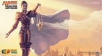 Magic Grand Prix 2018 Playmat: Amsterdam (Version 3) - Skymarcher Aspirant - Magic Promotional Playmats - Playmats card