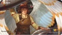 Magic Grand Prix 2018 Playmat: Columbus (Version 2) - Tiana, Ship's Navigator - Magic Promotional Playmats - Playmats card