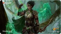 Magic Grand Prix 2018 Playmat: Detroit (Version 3) - Vivien of the Arkbow - Magic Promotional Playmats - Playmats card