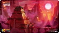 Magic Grand Prix 2018 Playmat: Hartford - Blood Sun - Magic Promotional Playmats - Playmats card