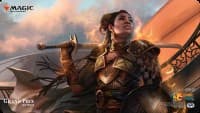 Magic Grand Prix 2018 Playmat: Las Vegas Modern - Shanna, Sisay's Legacy - Magic Promotional Playmats - Playmats card