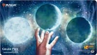Magic Grand Prix 2018 Playmat: Las Vegas Pauper - Ponder - Magic Promotional Playmats - Playmats card