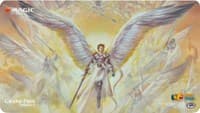 Magic Grand Prix 2018 Playmat: Minneapolis - Resplendent Angel - Magic Promotional Playmats - Playmats card