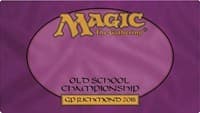 Magic Grand Prix 2018 Playmat: Richmond - Old School - Magic Promotional Playmats - Playmats card
