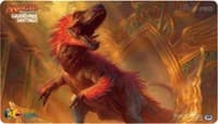Magic Grand Prix 2018 Playmat: Santiago (Version 3) - Wayward Swordtooth - Magic Promotional Playmats - Playmats card