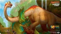 Magic Grand Prix 2018 Playmat: Sydney (Version 3) - Thrashing Brontodon - Magic Promotional Playmats - Playmats card